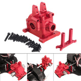 Maxbell Metal Front Gearbox Housing Gear Box Shell for 1/14 14301 14302 14303 RC Car Red