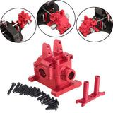 Maxbell Metal Front Gearbox Housing Gear Box Shell for 1/14 14301 14302 14303 RC Car Red