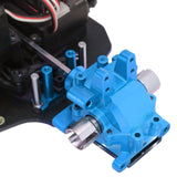 Maxbell Metal Front Gearbox Housing Gear Box Shell for 1/14 14301 14302 14303 RC Car Blue