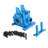 Maxbell Metal Front Gearbox Housing Gear Box Shell for 1/14 14301 14302 14303 RC Car Blue