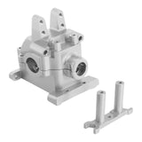 Maxbell Metal Front Gearbox Housing Gear Box Shell for 1/14 14301 14302 14303 RC Car Argent
