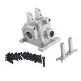 Maxbell Metal Front Gearbox Housing Gear Box Shell for 1/14 14301 14302 14303 RC Car Argent