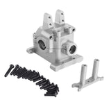 Maxbell Metal Front Gearbox Housing Gear Box Shell for 1/14 14301 14302 14303 RC Car Argent