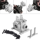 Maxbell Metal Front Gearbox Housing Gear Box Shell for 1/14 14301 14302 14303 RC Car Argent