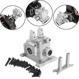 Maxbell Metal Front Gearbox Housing Gear Box Shell for 1/14 14301 14302 14303 RC Car Argent