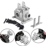 Maxbell Metal Front Gearbox Housing Gear Box Shell for 1/14 14301 14302 14303 RC Car Argent