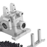 Maxbell Metal Front Gearbox Housing Gear Box Shell for 1/14 14301 14302 14303 RC Car Argent