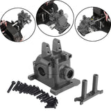 Maxbell Metal Front Gearbox Housing Gear Box Shell for 1/14 14301 14302 14303 RC Car Titanium color