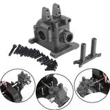 Maxbell Metal Front Gearbox Housing Gear Box Shell for 1/14 14301 14302 14303 RC Car Titanium color