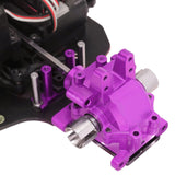 Maxbell Metal Front Gearbox Housing Gear Box Shell for 1/14 14301 14302 14303 RC Car Purple