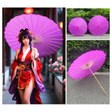 Maxbell Chinese Umbrella Antique Handmade Anime Accessory for Women Costumes Dancing
