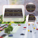 Maxbell 1/64 Highway Scene Model Diorama Background Underground Garage Scene Display No zebra crossing