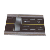 Maxbell 1/64 Highway Scene Model Diorama Background Underground Garage Scene Display With zebra crossing