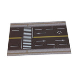 Maxbell 1/64 Highway Scene Model Diorama Background Underground Garage Scene Display With zebra crossing