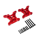 Maxbell 1:16 Remote Control Car Rustproof Front Rear Shockmount for RC Vehicle Parts Red
