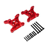Maxbell 1:16 Remote Control Car Rustproof Front Rear Shockmount for RC Vehicle Parts Red
