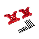 Maxbell 1:16 Remote Control Car Rustproof Front Rear Shockmount for RC Vehicle Parts Red