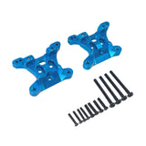 Maxbell 1:16 Remote Control Car Rustproof Front Rear Shockmount for RC Vehicle Parts Blue