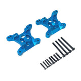 Maxbell 1:16 Remote Control Car Rustproof Front Rear Shockmount for RC Vehicle Parts Blue