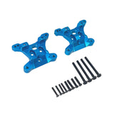 Maxbell 1:16 Remote Control Car Rustproof Front Rear Shockmount for RC Vehicle Parts Blue