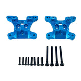 Maxbell 1:16 Remote Control Car Rustproof Front Rear Shockmount for RC Vehicle Parts Blue