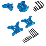 Maxbell 1:16 Remote Control Car Rustproof Front Rear Shockmount for RC Vehicle Parts Blue