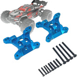 Maxbell 1:16 Remote Control Car Rustproof Front Rear Shockmount for RC Vehicle Parts Blue
