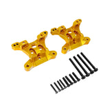 Maxbell 1:16 Remote Control Car Rustproof Front Rear Shockmount for RC Vehicle Parts Gold