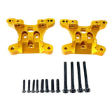 Maxbell 1:16 Remote Control Car Rustproof Front Rear Shockmount for RC Vehicle Parts Gold