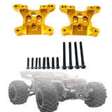 Maxbell 1:16 Remote Control Car Rustproof Front Rear Shockmount for RC Vehicle Parts Gold