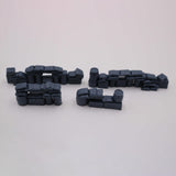 Maxbell 4 Pieces 1:72 Diorama Models Blank Simulation Ornaments Resin Scenery Decors