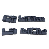 Maxbell 4 Pieces 1:72 Diorama Models Blank Simulation Ornaments Resin Scenery Decors