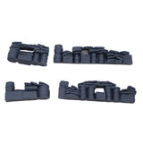 Maxbell 4 Pieces 1:72 Diorama Models Blank Simulation Ornaments Resin Scenery Decors