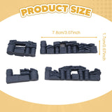 Maxbell 4 Pieces 1:72 Diorama Models Blank Simulation Ornaments Resin Scenery Decors
