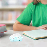 Maxbell Mini Eraser Crumb Collector Desk Accessory for Boys Girls Students Sketching Blue