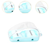 Maxbell Mini Eraser Crumb Collector Desk Accessory for Boys Girls Students Sketching Blue