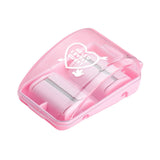 Maxbell Mini Eraser Crumb Collector Desk Accessory for Boys Girls Students Sketching Pink