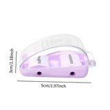 Maxbell Mini Eraser Crumb Collector Desk Accessory for Boys Girls Students Sketching Purple