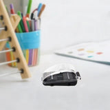 Maxbell Mini Eraser Crumb Collector Desk Accessory for Boys Girls Students Sketching Black