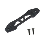 Maxbell Carbon Fiber Front Bumper Brace Plate 3.7x2.1inch for Tto2 Tto2D 1/10 RC Car