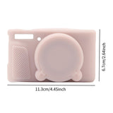 Maxbell Camera Case Lightweight Soft Anti Scratch Sleeve for SX740 SX730 Accessories Jelly Pink