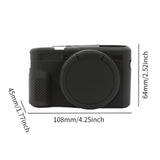 Maxbell Cameras Anti-drop Case Travel Use Soft Practical Compact Sleeve black