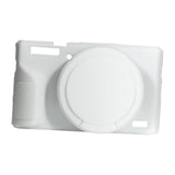 Maxbell Camera Case Soft Skin Protective for G7x Digital Camera Accessories White