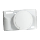 Maxbell Camera Case Soft Skin Protective for G7x Digital Camera Accessories White
