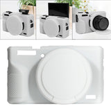 Maxbell Camera Case Soft Skin Protective for G7x Digital Camera Accessories White