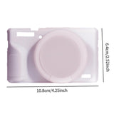 Maxbell Camera Case Soft Skin Protective for G7x Digital Camera Accessories Pink