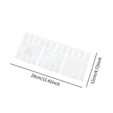 Maxbell Folding Watercolor Palette Watercolor Tins for Color Mixing Acrylic Painting