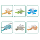 Maxbell 14x Geometric Solids Practical Educational Toy Boys Girls Math Toys Geometry