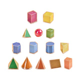 Maxbell 14x Geometric Solids Practical Educational Toy Boys Girls Math Toys Geometry