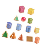 Maxbell 14x Geometric Solids Practical Educational Toy Boys Girls Math Toys Geometry